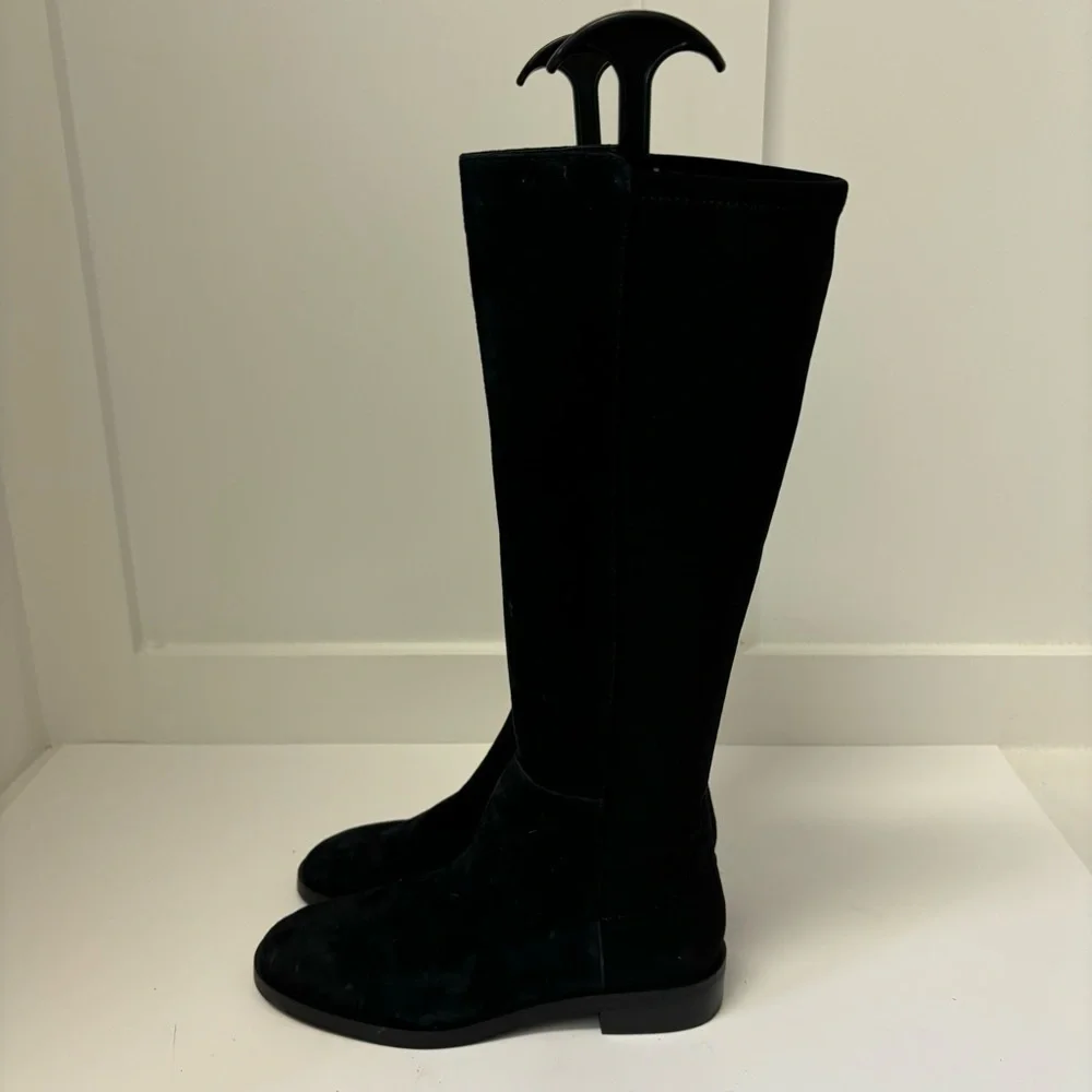 Stuart‎ Weitzman keelabd Knee High Boots Suede Sz 4.5